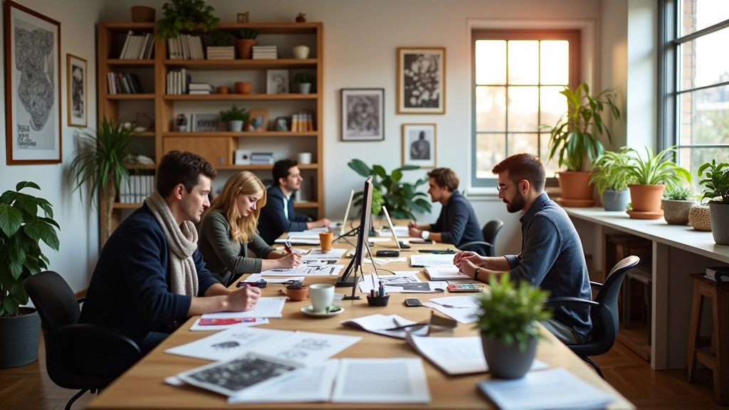 Yaratıcı tasarım stüdyosu ortamı, Türk sanatçıları teknoloji ile çalışıyor